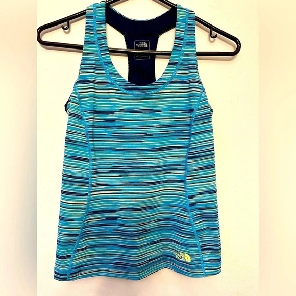 The North Face Women’s blue viper wick tank. Size medium. - Picture 1 of 5